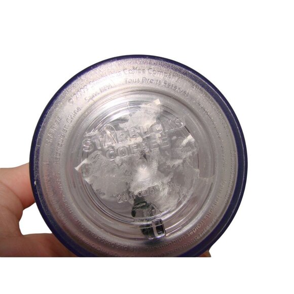 Starbucks Acrylic Cold Cup Clear Tumbler Screw Top Lid With Straw Add Ons 20 oz - Picture 5 of 9